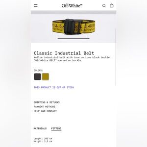 Unisex belt